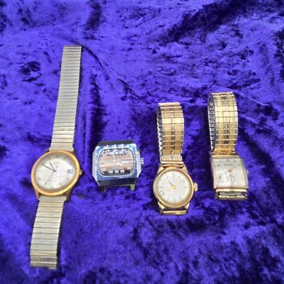 LOT 44J: Four Mechanical Watches