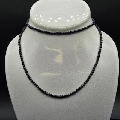 LOT 48J: Beautiful Purple and Black Beaded Jewelry