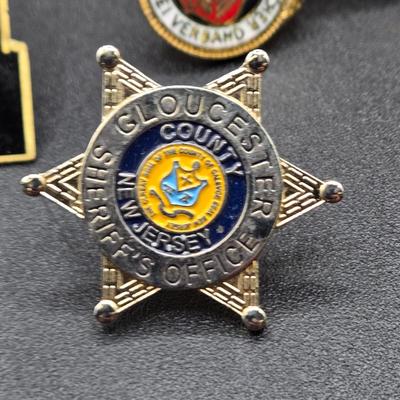 LOT 50J: Various Religious and Patriotic Pins and More