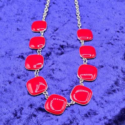 LOT 56J: Assortment of Necklaces ranging 16-34 Inches Including Blue Chicos Pendant Necklace and Various Other Colors and Styles,