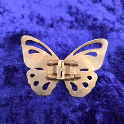 LOT 60J: Butterfly Pins, Earrings, and More