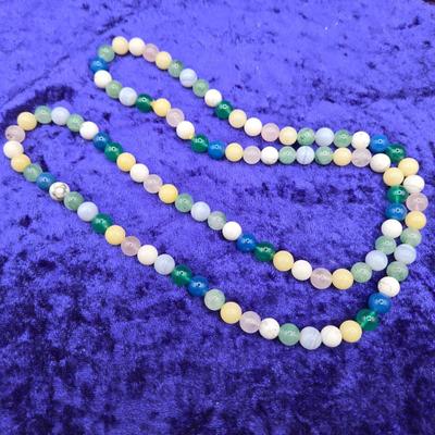 LOT 63J: Multiple Necklaces of Many Styles Including Beads, Wood, and More