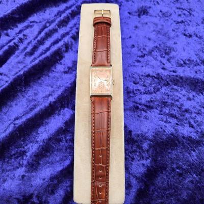 LOT 65J: Restored 1920's 14k Gold Longines Watch