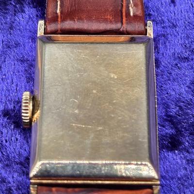 LOT 65J: Restored 1920's 14k Gold Longines Watch