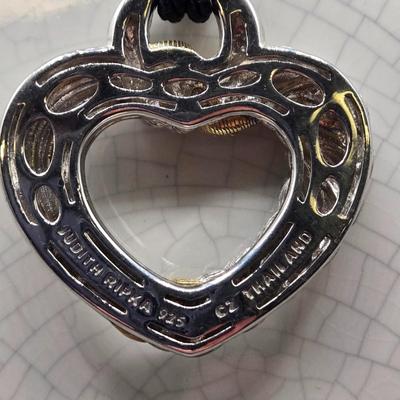 LOT 68J: Adjustable Rope 925 Silver Judith Ripka Necklace