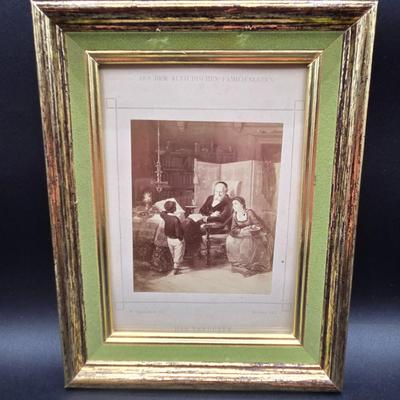 LOT 73: Three Framed Signed Prints By Moritz Daniel Oppenheim