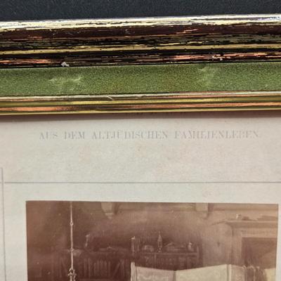 LOT 73: Three Framed Signed Prints By Moritz Daniel Oppenheim
