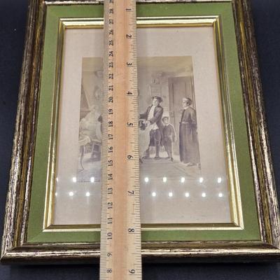 LOT 73: Three Framed Signed Prints By Moritz Daniel Oppenheim