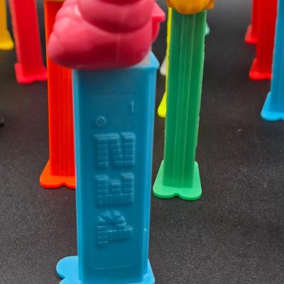 LOT 74: Collection of Vintage Pez Dispensers