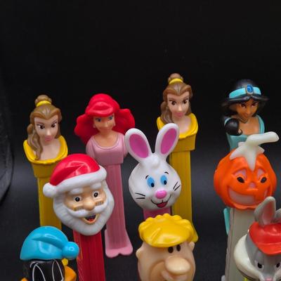 LOT 74: Collection of Vintage Pez Dispensers
