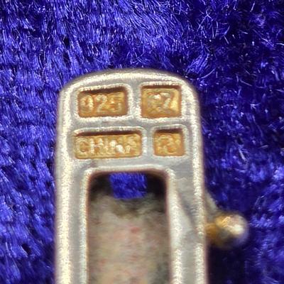 LOT 88J: 7 Inch Sterling Silver Tennis Bracelet wit CZ / 16.4 gtw