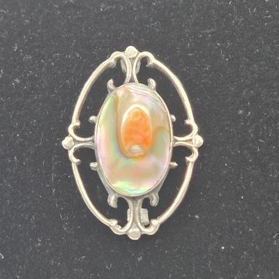 LOT 95J: Vintage Sterling Silver Brooches/ 27.3 gtw