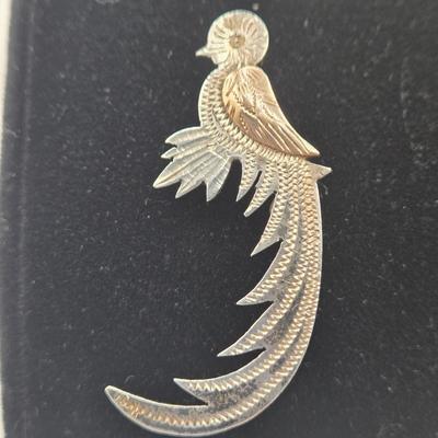 LOT 95J: Vintage Sterling Silver Brooches/ 27.3 gtw