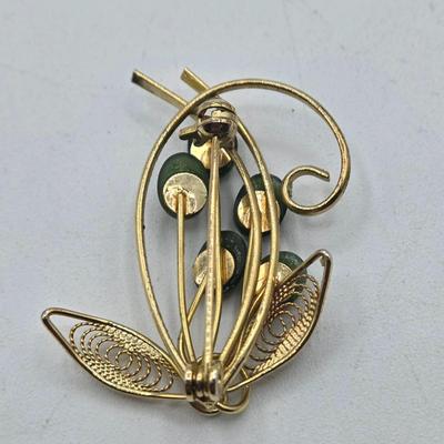 LOT 101J: Convertible Necklace and Multiple Pins
