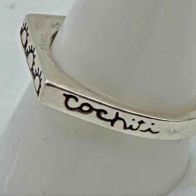 LOT 104J: Three Sterling Silver Rings / 16.8 gtw