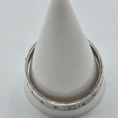LOT 104J: Three Sterling Silver Rings / 16.8 gtw