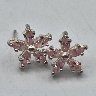 LOT 105J: Multiple Pairs of Sterling Silver Earrings / 14.0 gtw