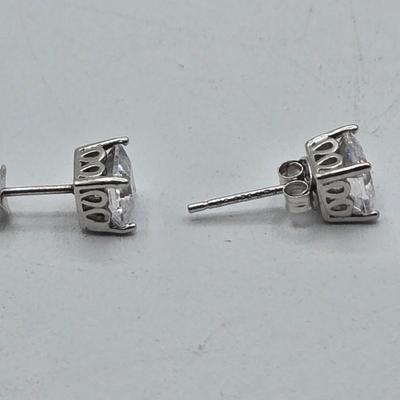 LOT 105J: Multiple Pairs of Sterling Silver Earrings / 14.0 gtw
