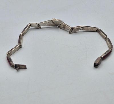 LOT 107J: Three Sterling Silver Bracelets / 32.6 gtw