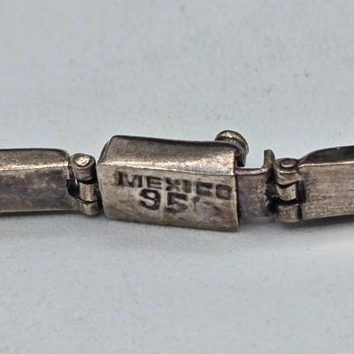LOT 107J: Three Sterling Silver Bracelets / 32.6 gtw