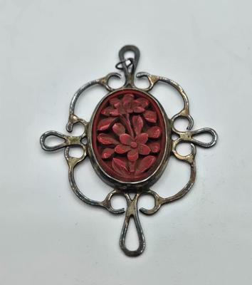 LOT 112J: Three Sterling Silver Pendants / 11.8 gtw