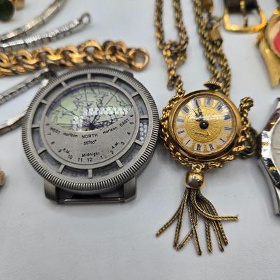 LOT 117: ACID Blondie Cigar Box with Watch Bands and More