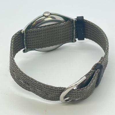 LOT 124: Vintage Technos WWII Military Watch - Winds and Ticks