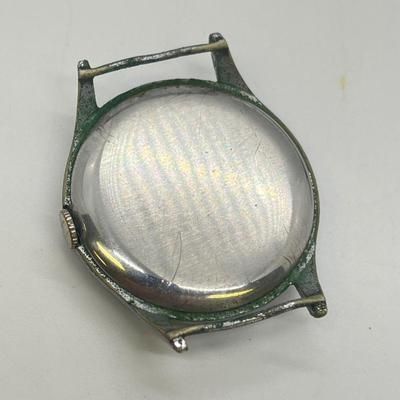 LOT 124: Vintage Technos WWII Military Watch - Winds and Ticks