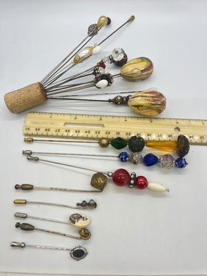 LOT 125: Antique / Vintage Stick Pins