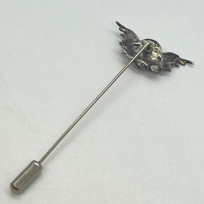 LOT 127: Sterling Silver Pins / Brooches - 33.6 gtw