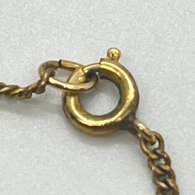 LOT 129: Gold Filled Neckaces w/ Religious Pendants