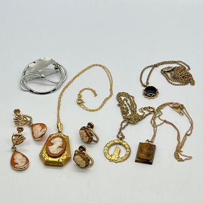 LOT 134: Gold Filled Jewelry Collection