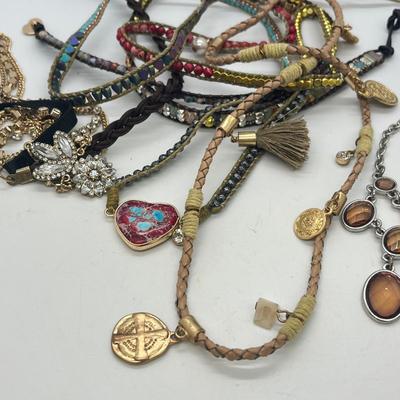 LOT 137: Vintage Costume Jewelry in Decorative Box