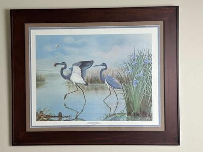 Murrell Butler Signed Limited Edition Framed Print The Crawfish Hunters