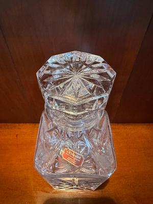 Gorham Crystal Diamond Cut Decanter