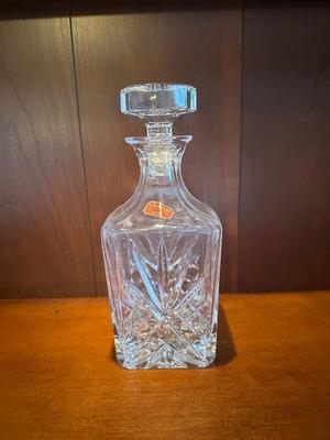 Gorham Crystal Diamond Cut Decanter