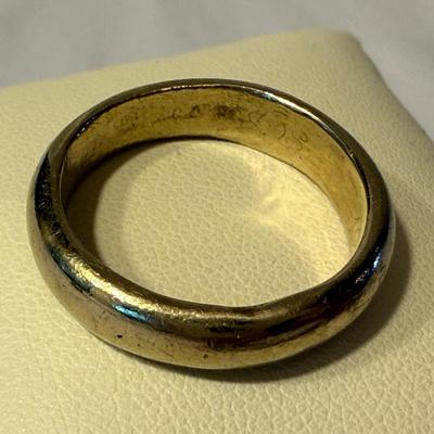 14K White Gold Bands with Lapis & Turquoise Stones (K-HS)