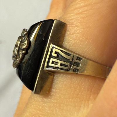Salem 1987 10K Gold Class Ring by Jenkins (K-HS)