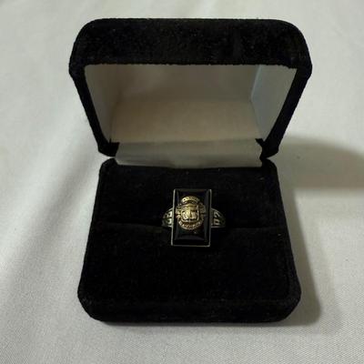 Salem 1987 10K Gold Class Ring by Jenkins (K-HS)
