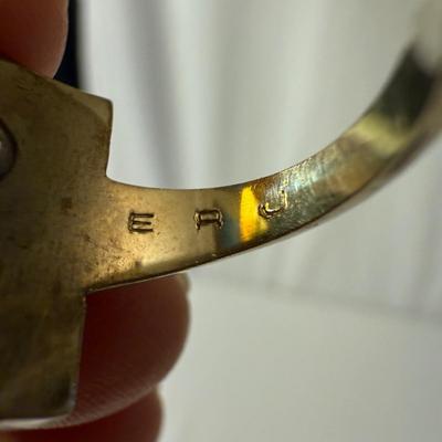 Salem 1987 10K Gold Class Ring by Jenkins (K-HS)