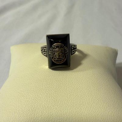 Salem 1987 10K Gold Class Ring by Jenkins (K-HS)