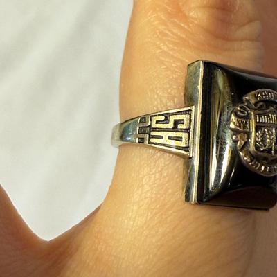 Salem 1987 10K Gold Class Ring by Jenkins (K-HS)