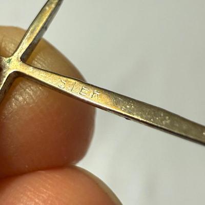 14K Gold Necklace Chain with Cross Pendants (K-HS)