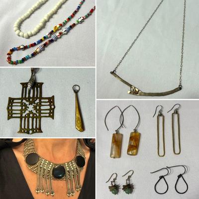 Boho-Style Jewelry Variety Includes Sterling (K-HS)