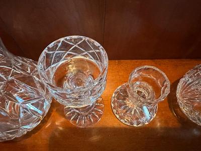 Crystal & Glass Hurricane Candle Holders