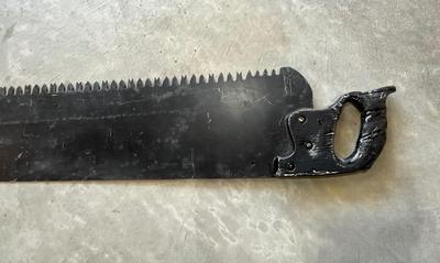 Vintage 2-Man Cross-cut Saw 65in