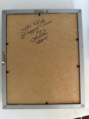 Handmade Seashell Cross Wall Art in Shadowbox Frame