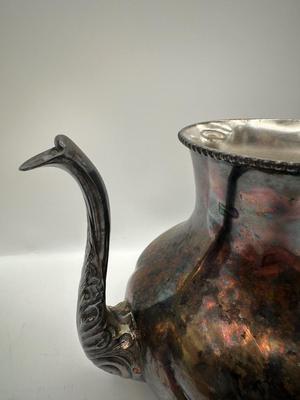 Pair of Vintage Silverplate Coffee/Teapots