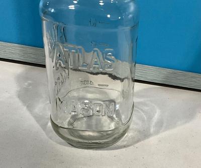 Vintage Oil Jar w/Spout (The Master Mfg. Co.Litchfield IL)