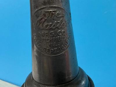 Vintage Oil Jar w/Spout (The Master Mfg. Co.Litchfield IL)